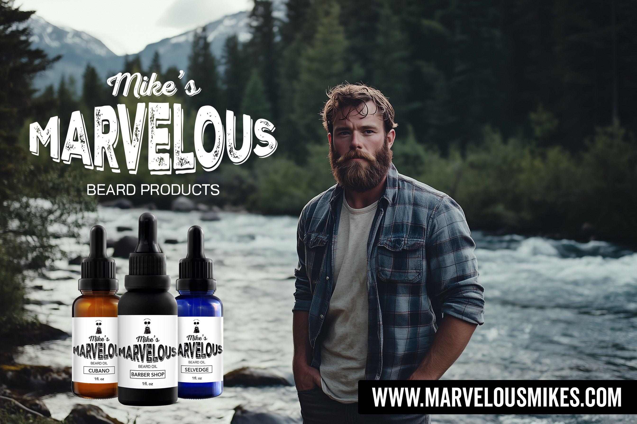 From Art to Beards: The Story Behind Marvelous Mike’s Beard Care and Apparel